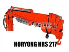 САМОСВАЛ КАМАЗ 6520 С КМУ Horyong HRS 217